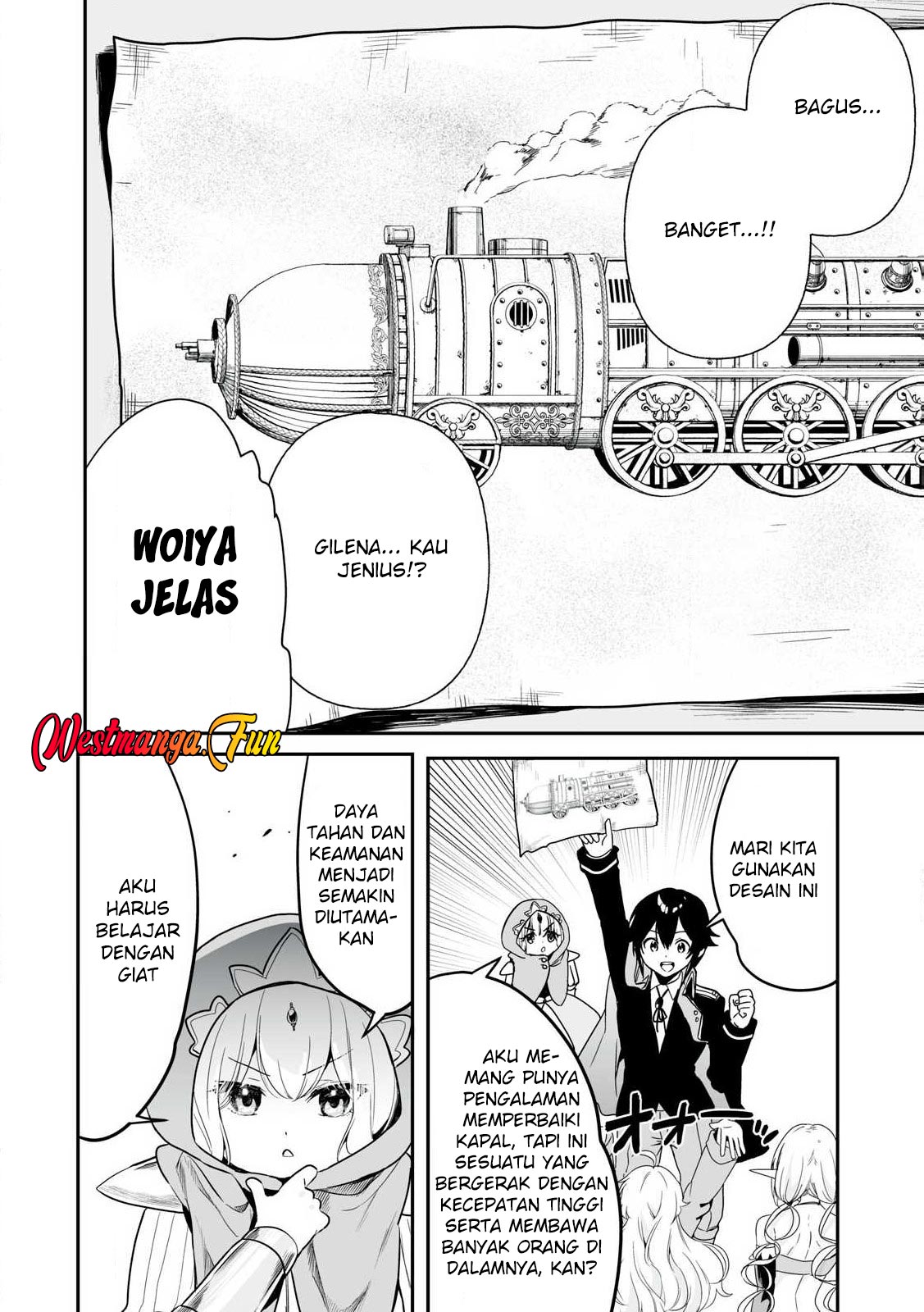 Tensei Kizoku no Bannou Kaitaku Kara ~”Kakudai & Shukushou” Sukiru o Tsukatte Itara Saikyou Ryouchi ni Narimashita~ Chapter 45 Gambar 8