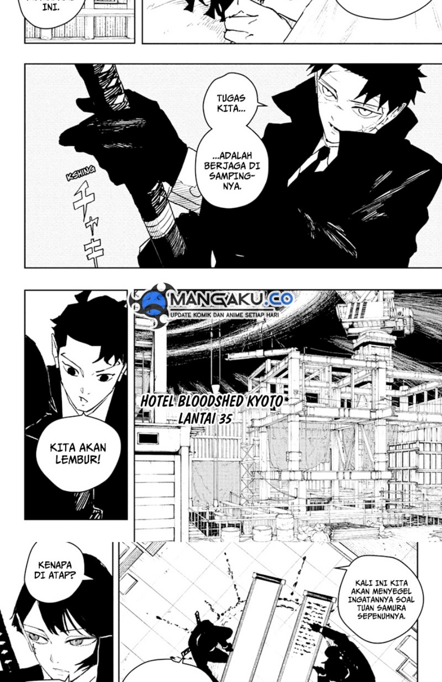 Kagurabachi Chapter 66 Gambar 14