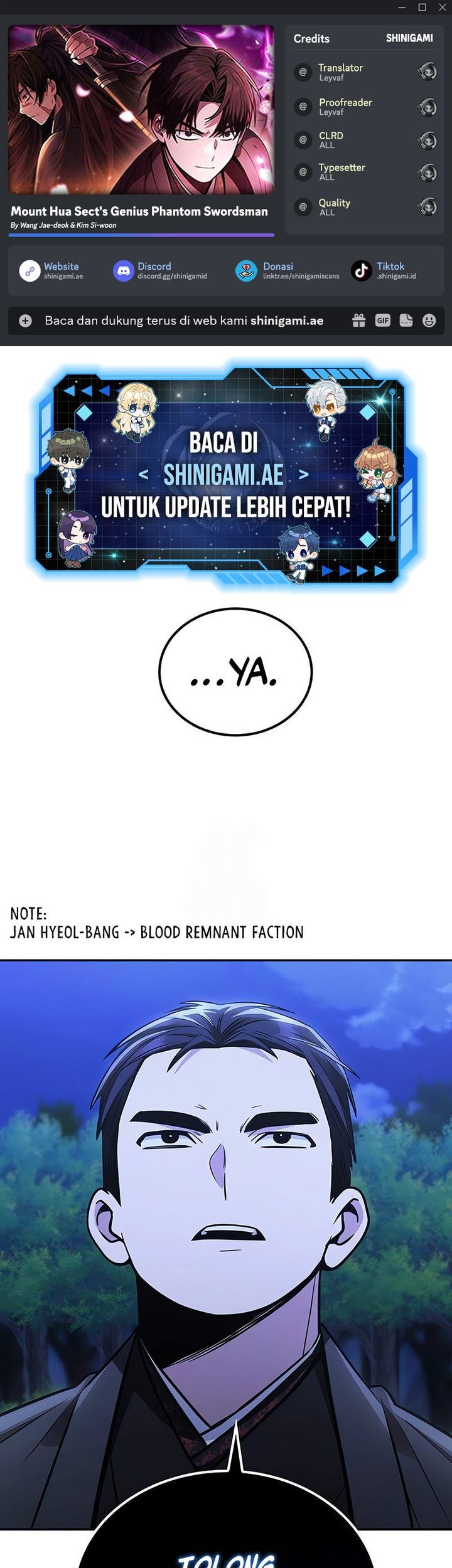 Baca Komik Mount Hua Sect’s Genius Phantom Swordsman Chapter 16 Gambar 1