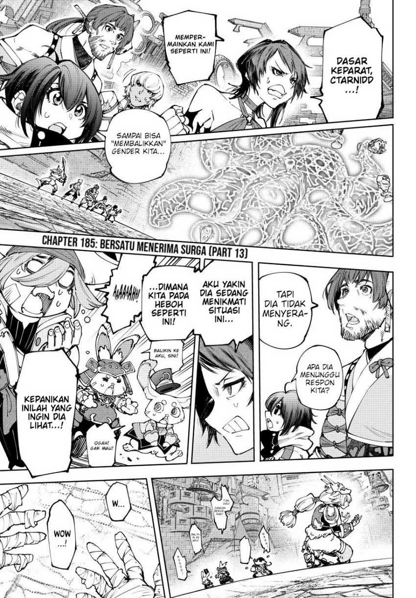 Baca Shangri-La Frontier ~ Kusoge Hunter, Kamige ni Idoman to su~ Chapter 185 Gambar 2