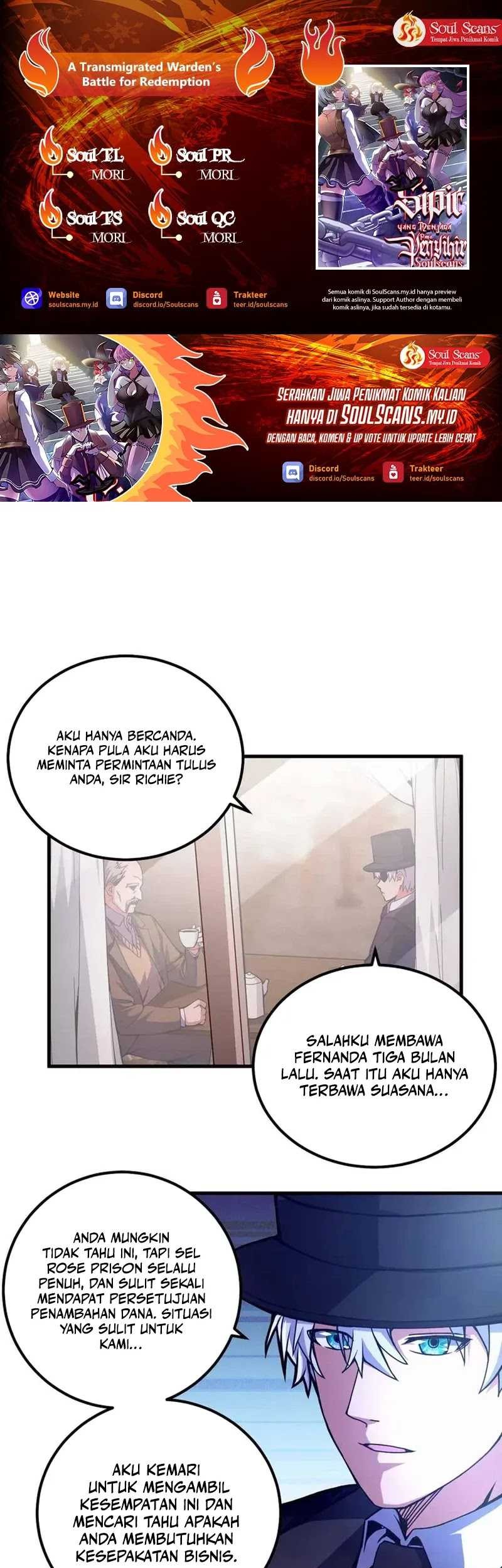 Baca Komik A Transmigrated Warden’s Battle for Redemption Chapter 58 Gambar 1