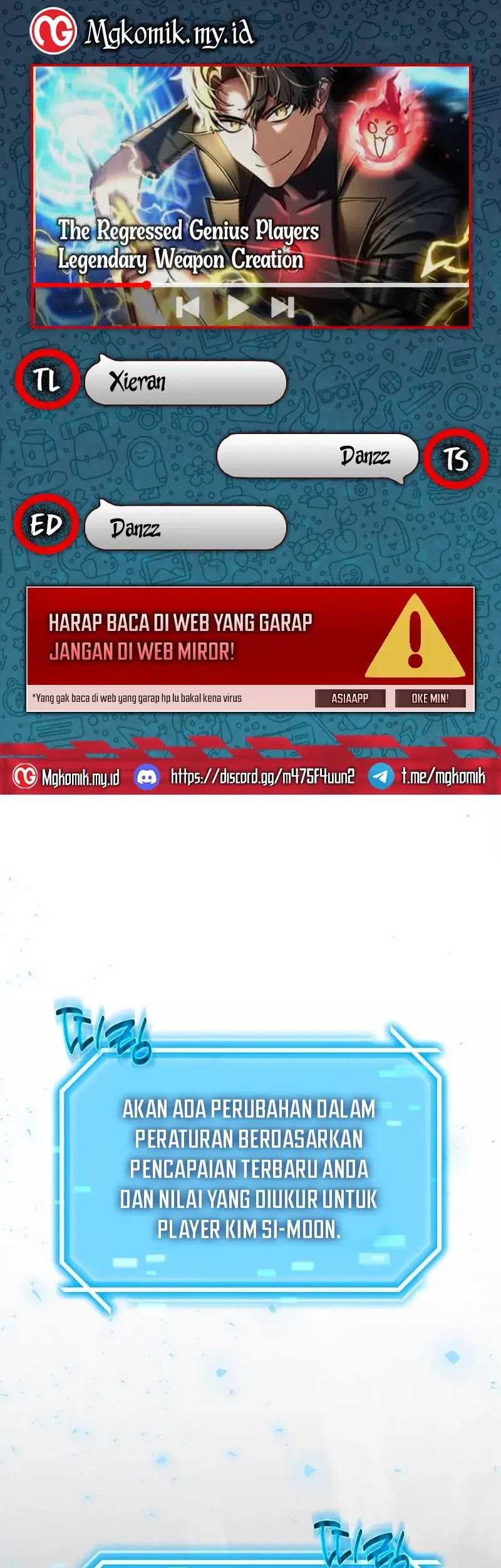 Baca Komik The Regressed Genius Player’s Legendary Weapon Creation Chapter 19 Gambar 1