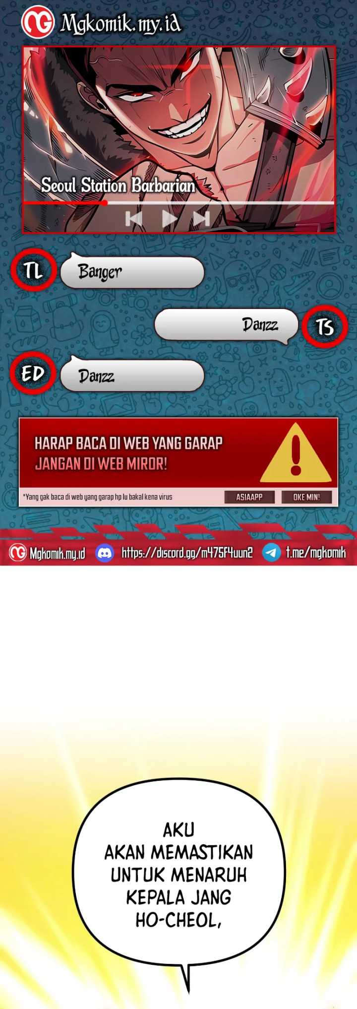Baca Komik The Barbarian of Seoul Station Chapter 11 Gambar 1