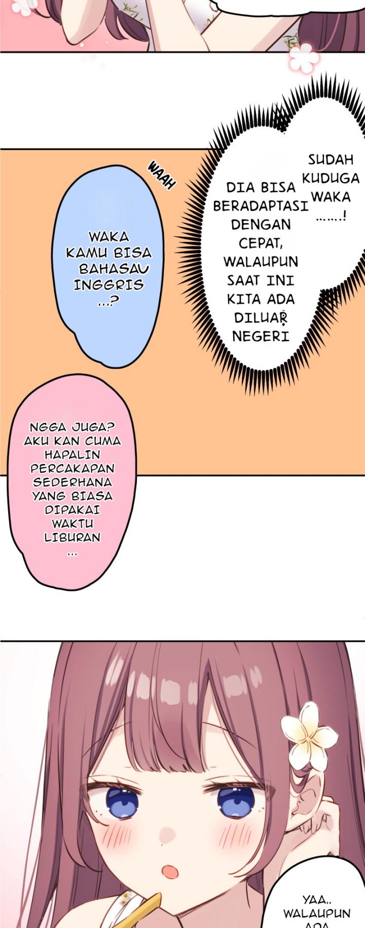 Waka-chan Is Flirty Again Chapter 214.12 Gambar 18