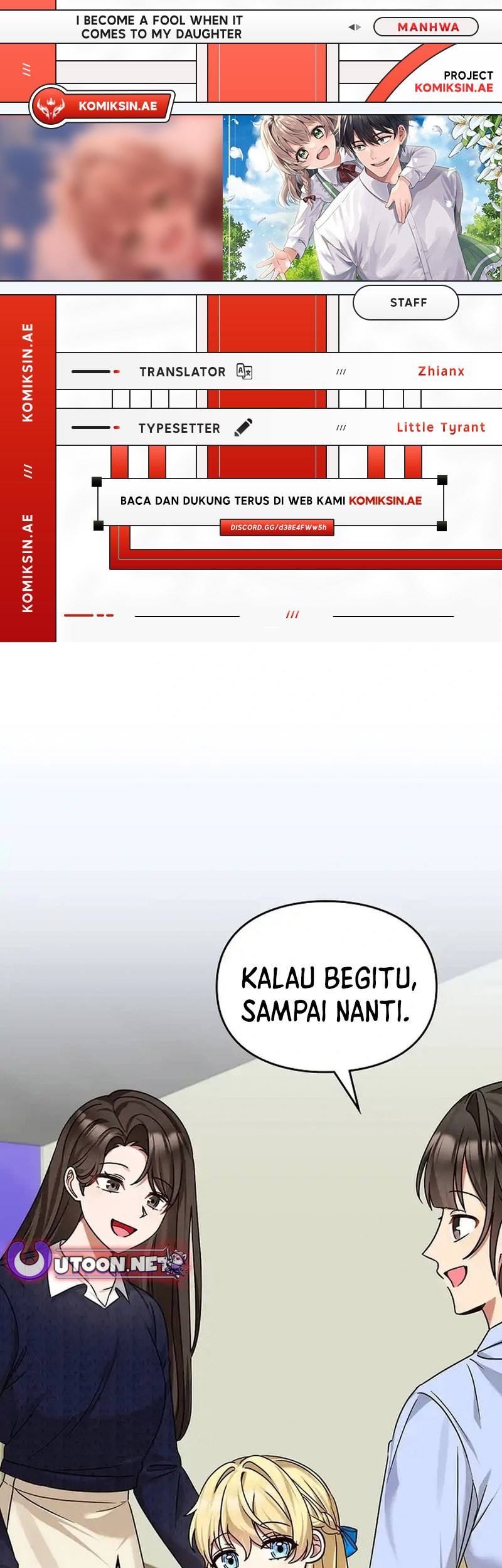 Baca Komik I Become a Fool When It Comes to My Daughter Chapter 171 Gambar 1