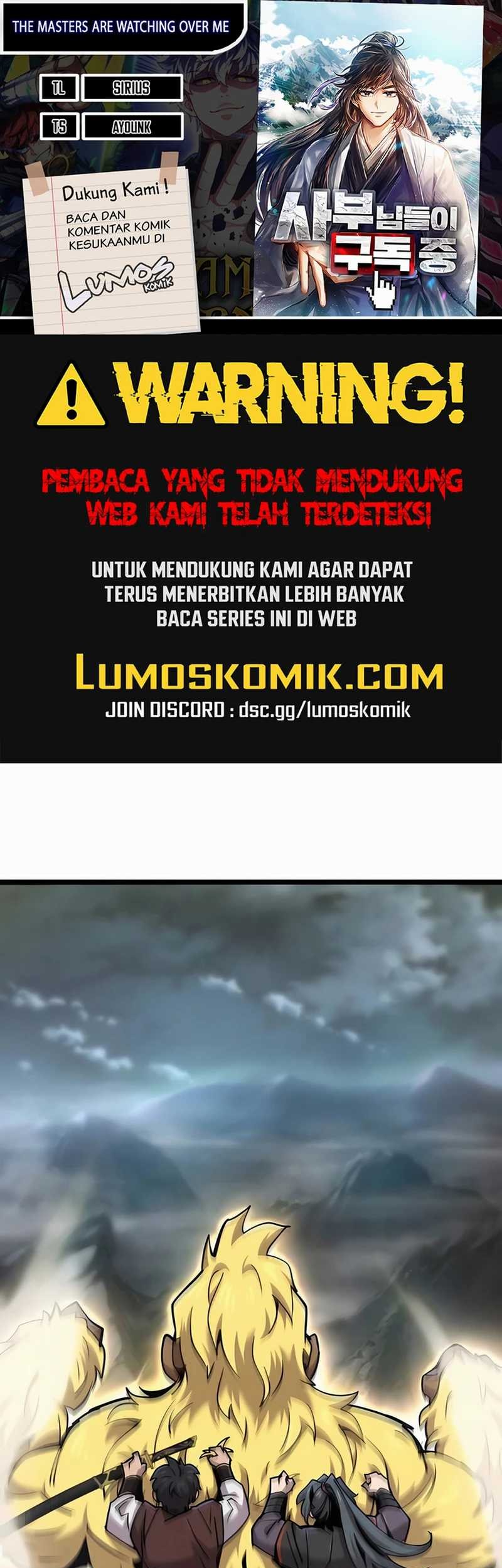 Baca Komik The Masters Are Watching Over Me Chapter 18 Gambar 1