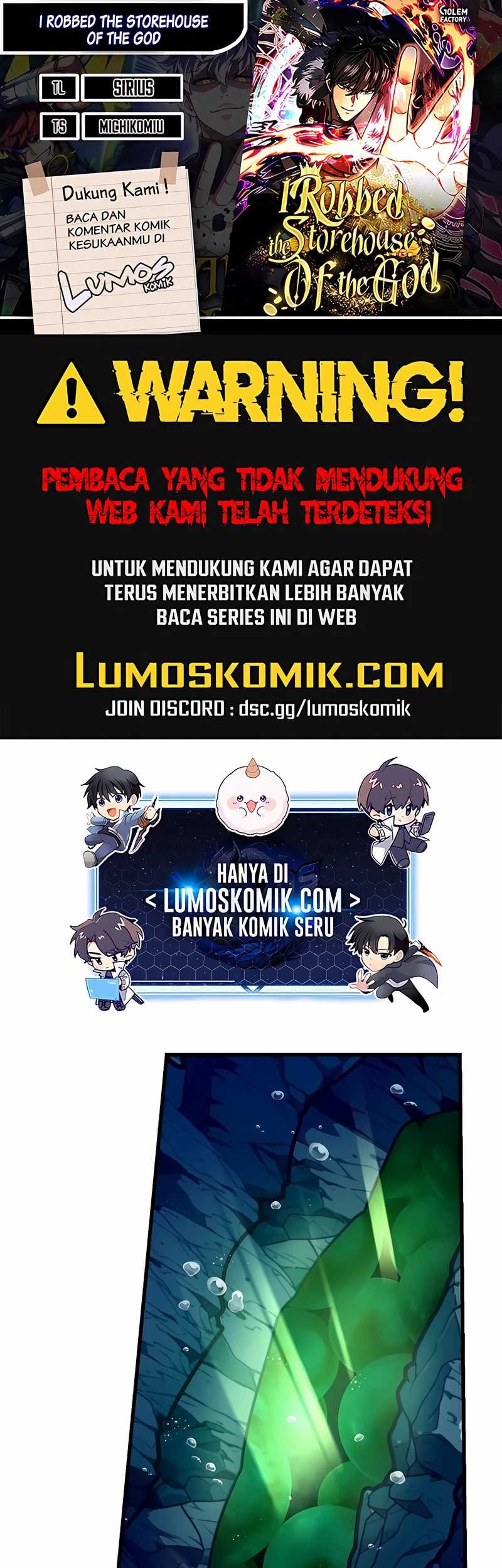 Baca Komik I Robbed The Storehouse Of The God Chapter 43 Gambar 1