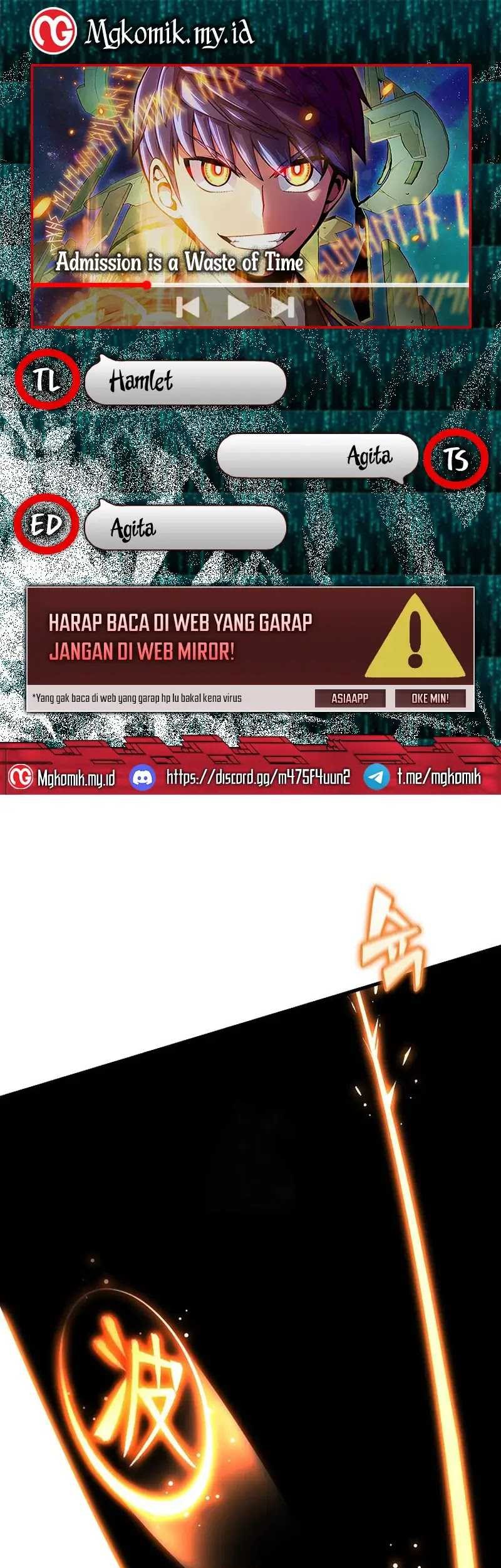 Baca Komik Admission is a Waste of Time Chapter 32 Gambar 1