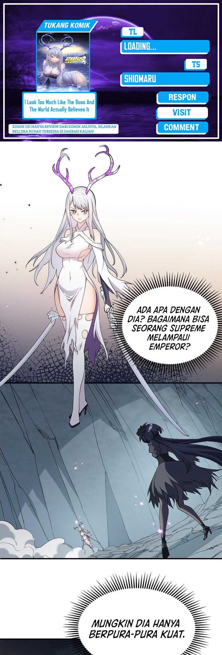 Baca Komik I Look Too Much Like The Boss And The World Actually Believes It Chapter 56 Gambar 1