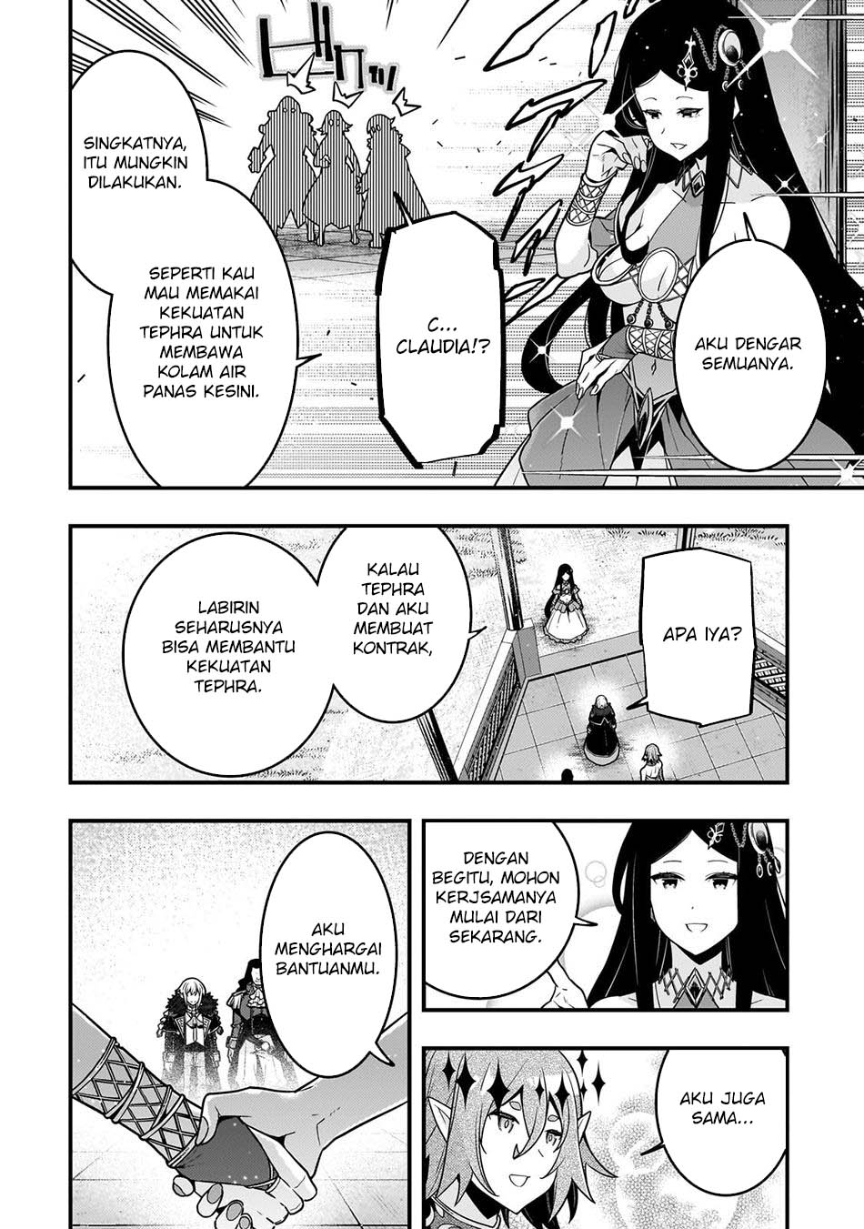 Kyoukai Meikyuu to Ikai no Majutsushi Chapter 77 Gambar 19