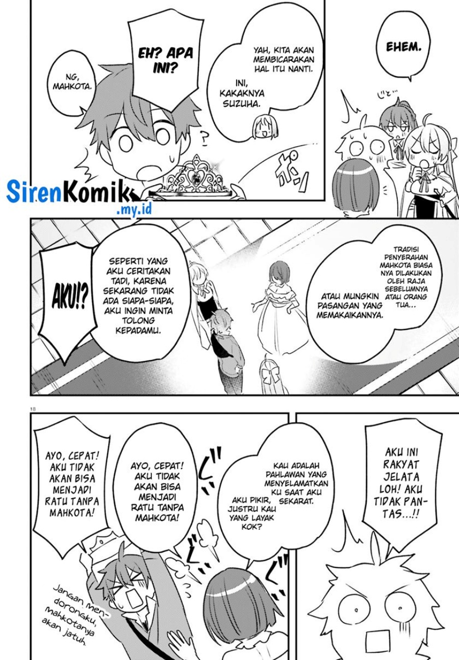 Imouto ga Onna Kishi Gakuen ni Nyuugaku Shitara Naze ka Kyuukoku no Eiyuu ni narimashita. Boku ga. Chapter 14 Gambar 18