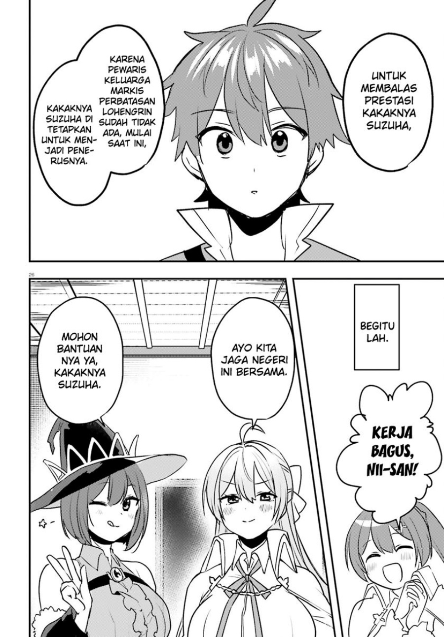 Imouto ga Onna Kishi Gakuen ni Nyuugaku Shitara Naze ka Kyuukoku no Eiyuu ni narimashita. Boku ga. Chapter 14 Gambar 26