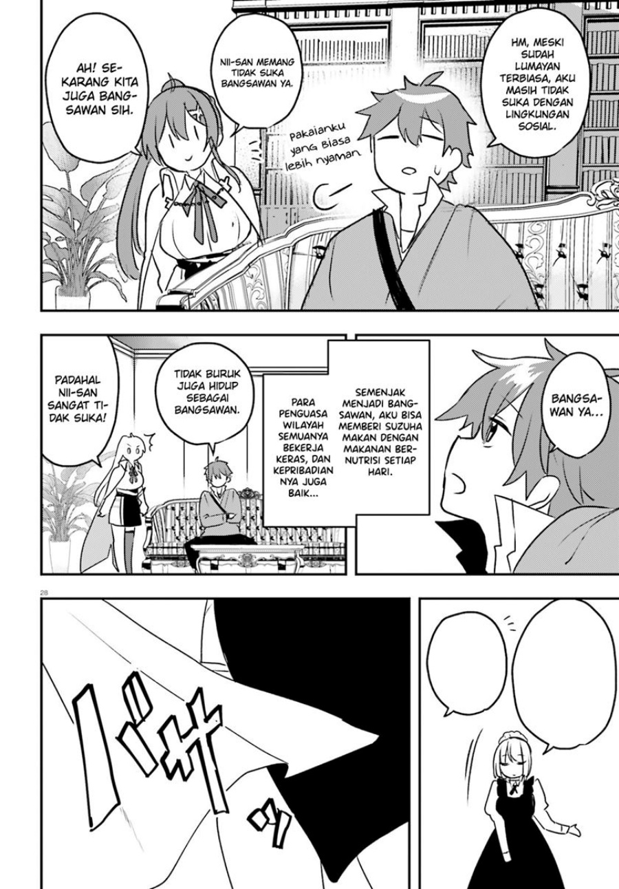 Imouto ga Onna Kishi Gakuen ni Nyuugaku Shitara Naze ka Kyuukoku no Eiyuu ni narimashita. Boku ga. Chapter 14 Gambar 28