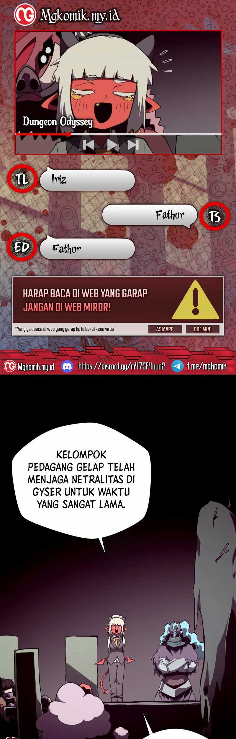 Baca Komik Dungeon Odyssey Chapter 117 Gambar 1