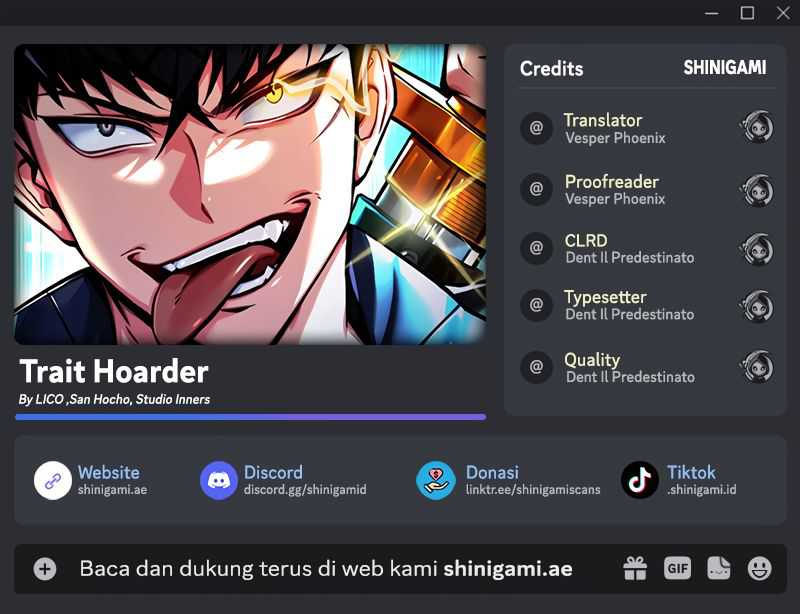 Baca Komik Trait Hoarder Chapter 20 Gambar 1