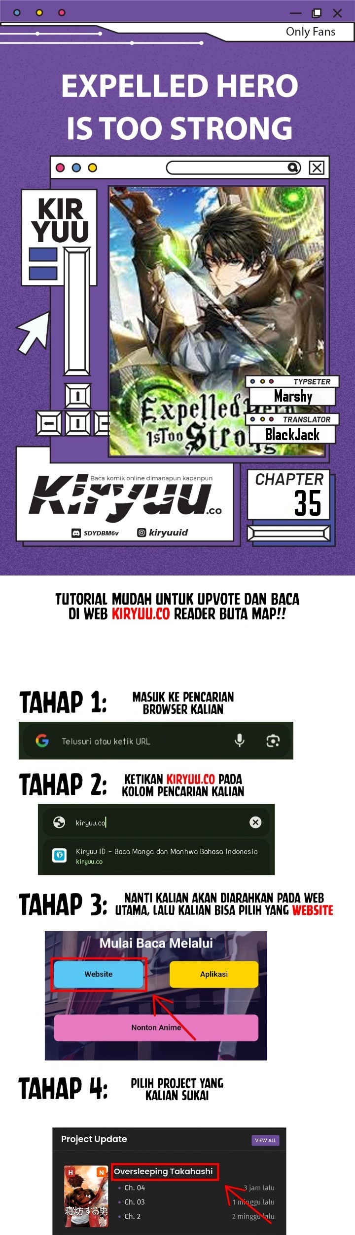 Baca Komik Expelled Hero Is Too Strong Chapter 35 Gambar 1