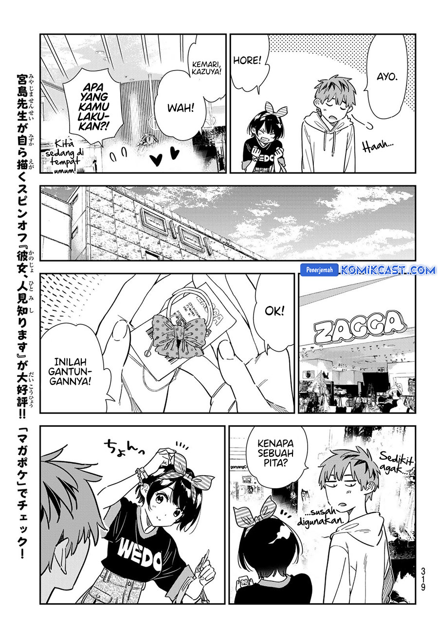 Kanojo Okarishimasu Chapter 348 Gambar 9