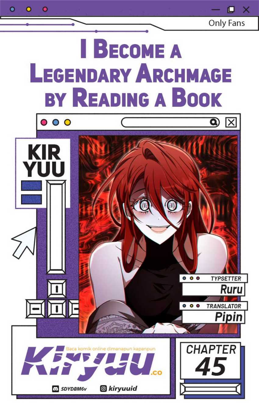 Baca Komik I Become a Legendary ArchMage by Reading a Book Chapter 45 Gambar 1