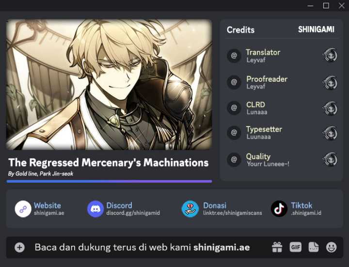 Baca Komik The Regressed Mercenary’s Machinations Chapter 27 Gambar 1