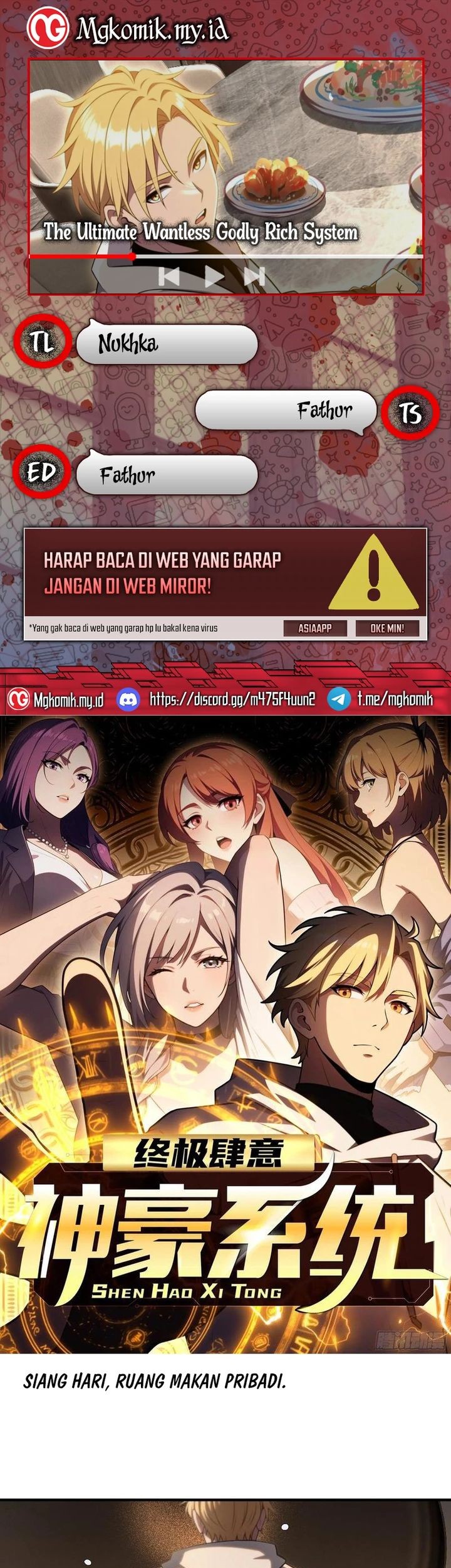 Baca Komik The Ultimate Wantless Godly Rich System Chapter 32 Gambar 1