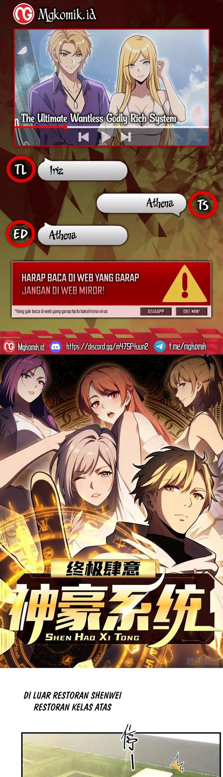 Baca Komik The Ultimate Wantless Godly Rich System Chapter 31 Gambar 1