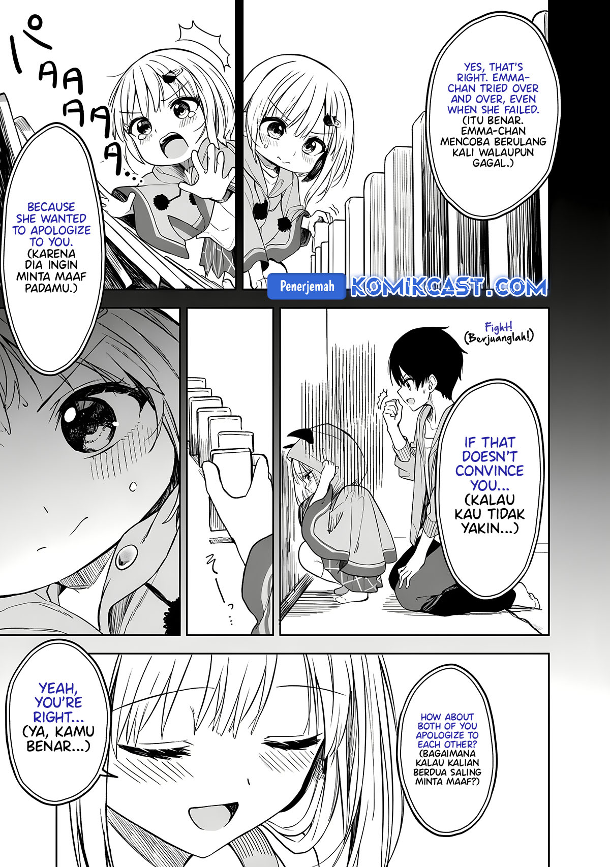 Maigo ni Natteita Youjo o Tasuketara, Otonari ni Sumu Bishoujo Ryuugakusei ga Ie ni Asobi ni Kuru You ni Natta Ken ni Tsuite Chapter 14 Gambar 15