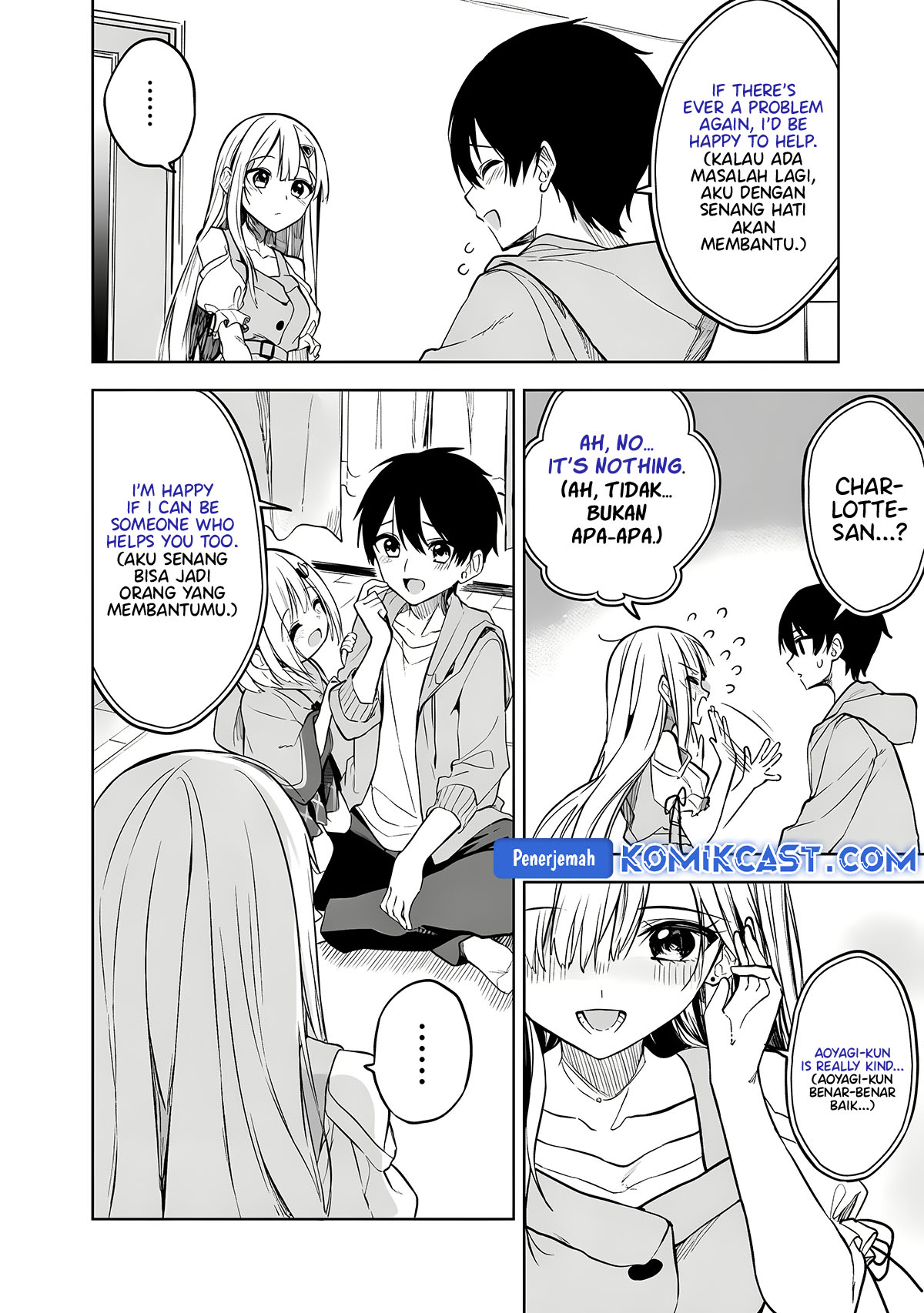 Maigo ni Natteita Youjo o Tasuketara, Otonari ni Sumu Bishoujo Ryuugakusei ga Ie ni Asobi ni Kuru You ni Natta Ken ni Tsuite Chapter 14 Gambar 20
