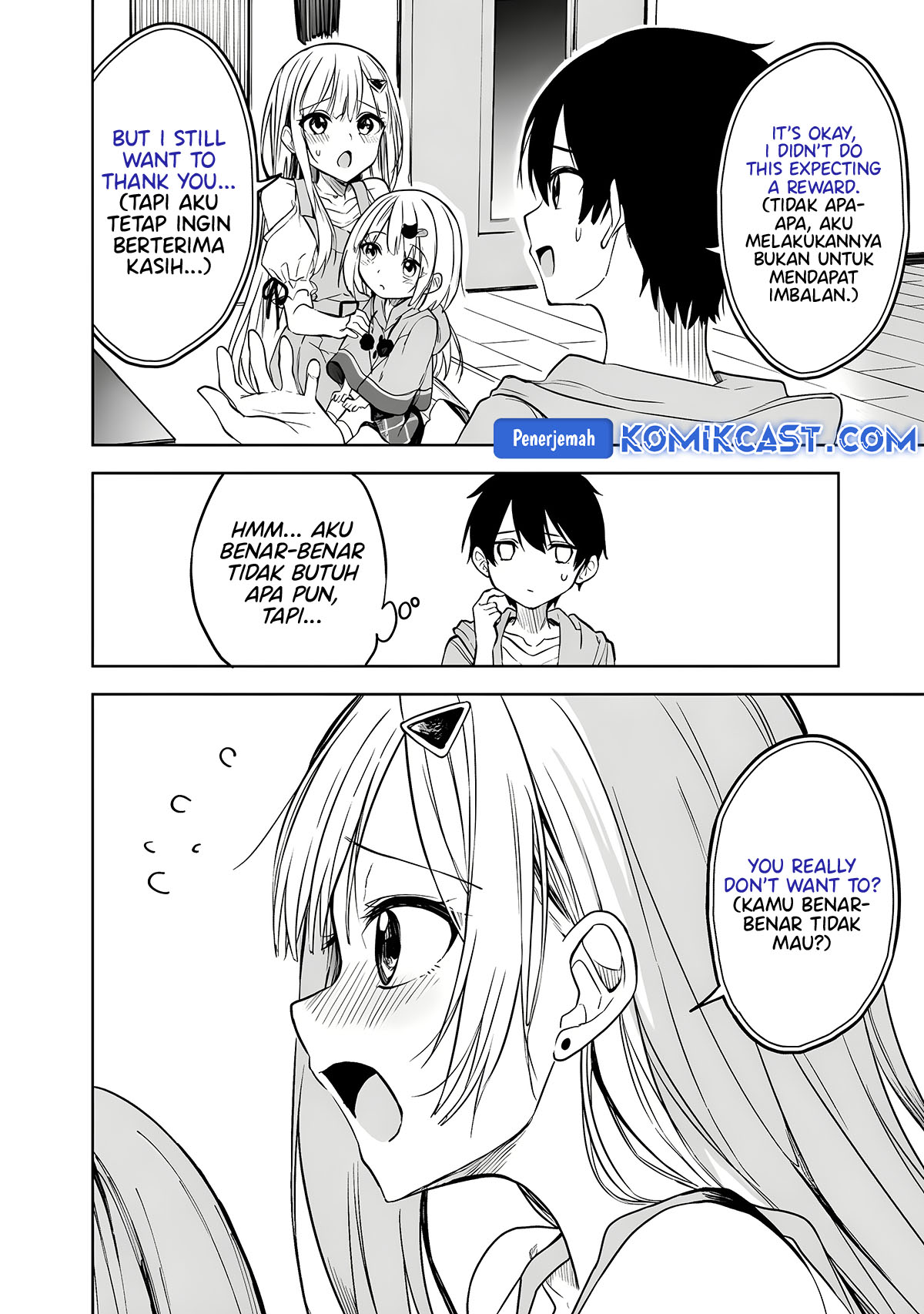 Maigo ni Natteita Youjo o Tasuketara, Otonari ni Sumu Bishoujo Ryuugakusei ga Ie ni Asobi ni Kuru You ni Natta Ken ni Tsuite Chapter 14 Gambar 22
