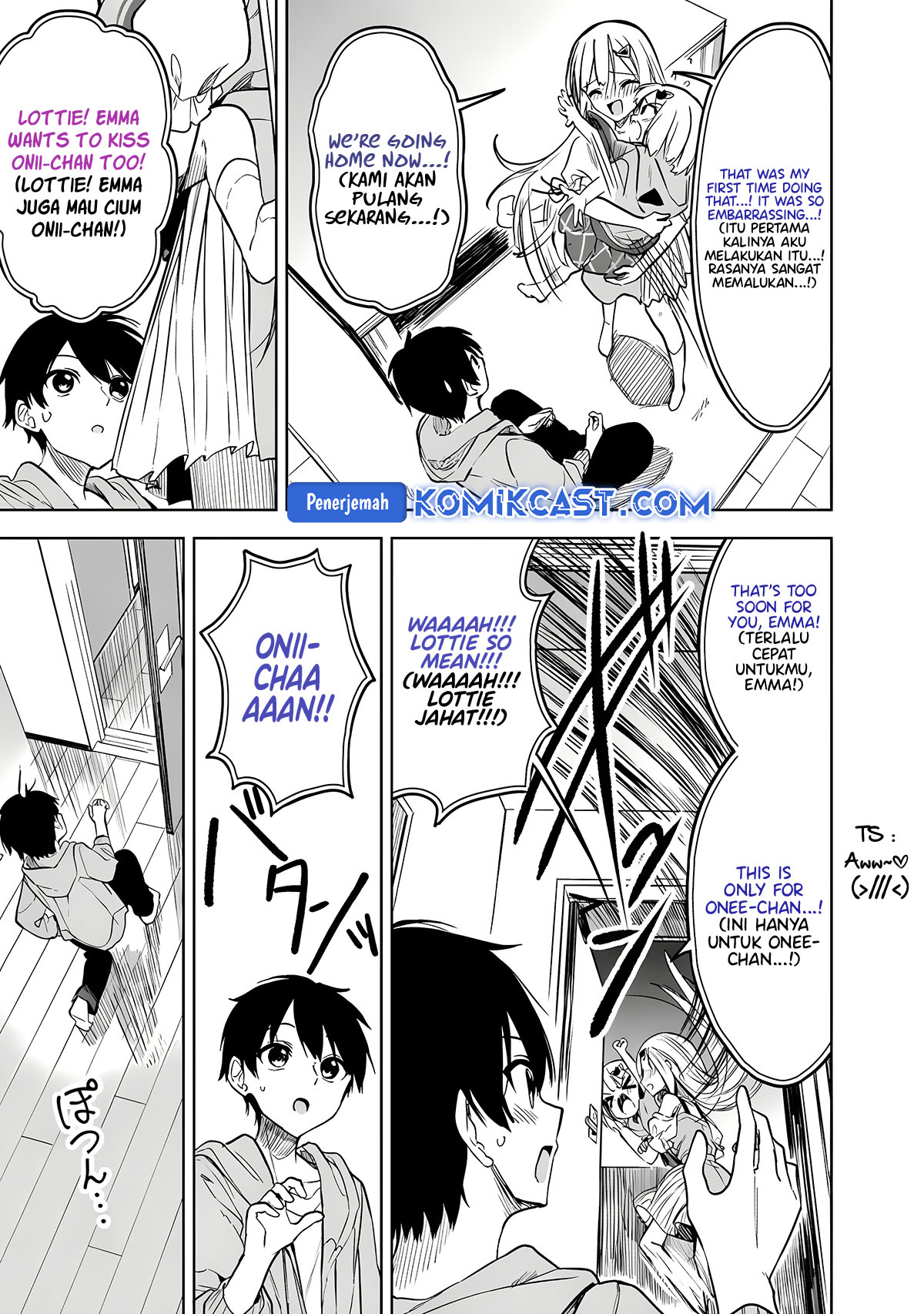 Maigo ni Natteita Youjo o Tasuketara, Otonari ni Sumu Bishoujo Ryuugakusei ga Ie ni Asobi ni Kuru You ni Natta Ken ni Tsuite Chapter 14 Gambar 26