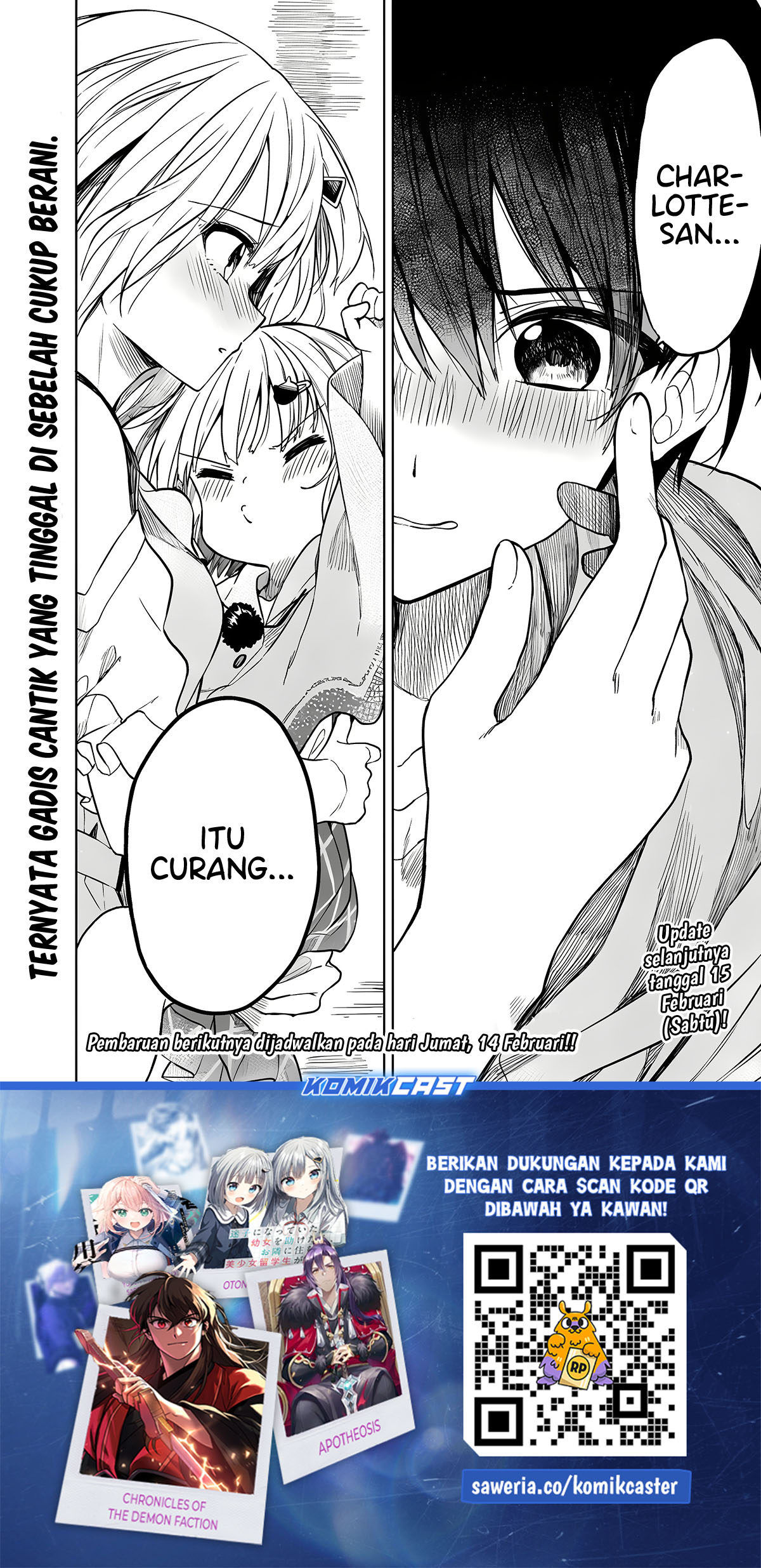 Maigo ni Natteita Youjo o Tasuketara, Otonari ni Sumu Bishoujo Ryuugakusei ga Ie ni Asobi ni Kuru You ni Natta Ken ni Tsuite Chapter 14 Gambar 27
