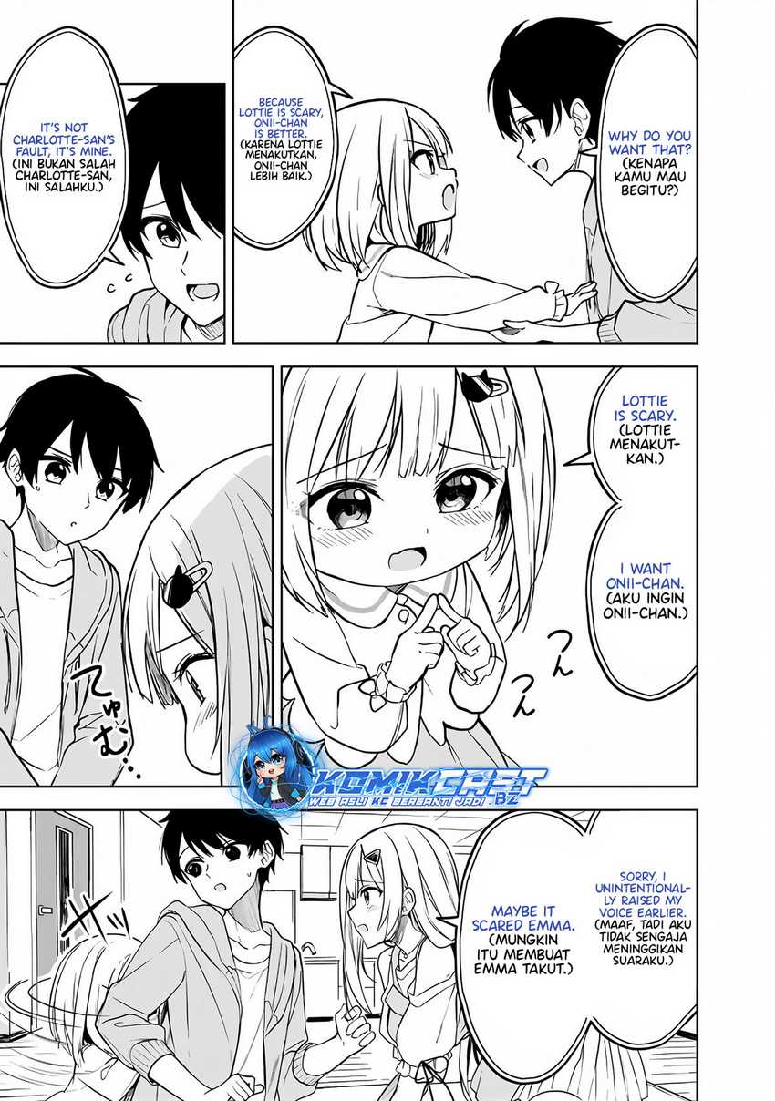 Maigo ni Natteita Youjo o Tasuketara, Otonari ni Sumu Bishoujo Ryuugakusei ga Ie ni Asobi ni Kuru You ni Natta Ken ni Tsuite Chapter 12 Gambar 12