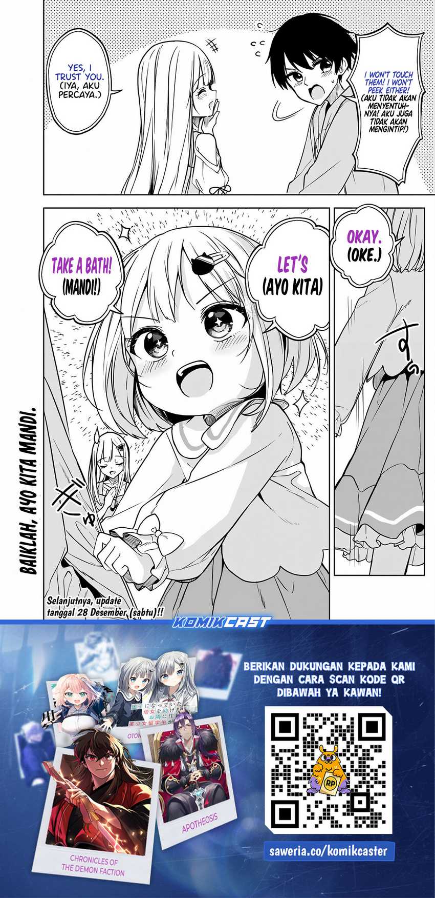 Maigo ni Natteita Youjo o Tasuketara, Otonari ni Sumu Bishoujo Ryuugakusei ga Ie ni Asobi ni Kuru You ni Natta Ken ni Tsuite Chapter 12 Gambar 21