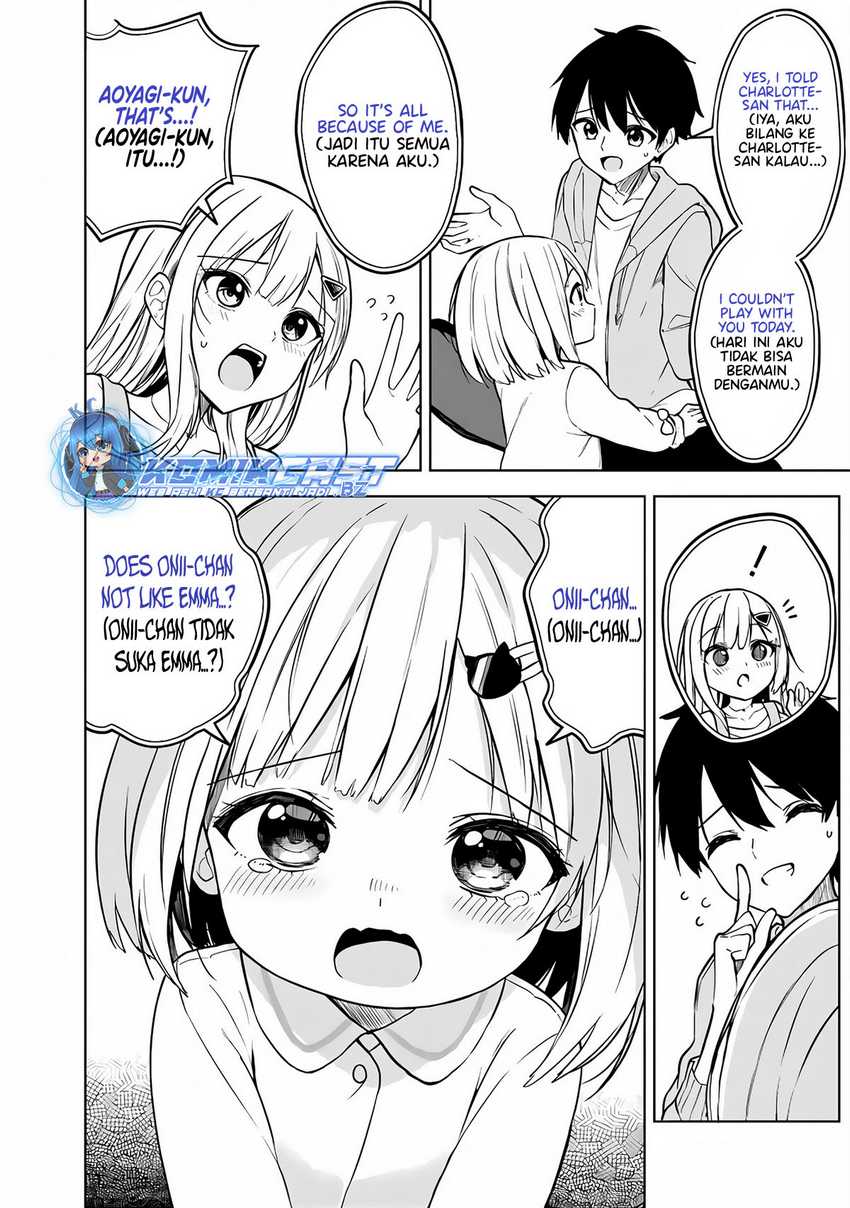 Maigo ni Natteita Youjo o Tasuketara, Otonari ni Sumu Bishoujo Ryuugakusei ga Ie ni Asobi ni Kuru You ni Natta Ken ni Tsuite Chapter 12 Gambar 9