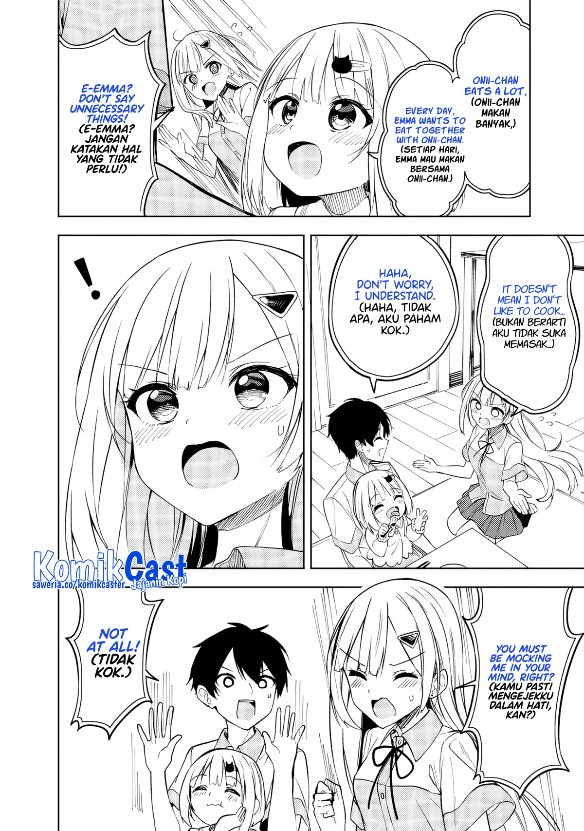 Maigo ni Natteita Youjo o Tasuketara, Otonari ni Sumu Bishoujo Ryuugakusei ga Ie ni Asobi ni Kuru You ni Natta Ken ni Tsuite Chapter 11 Gambar 11