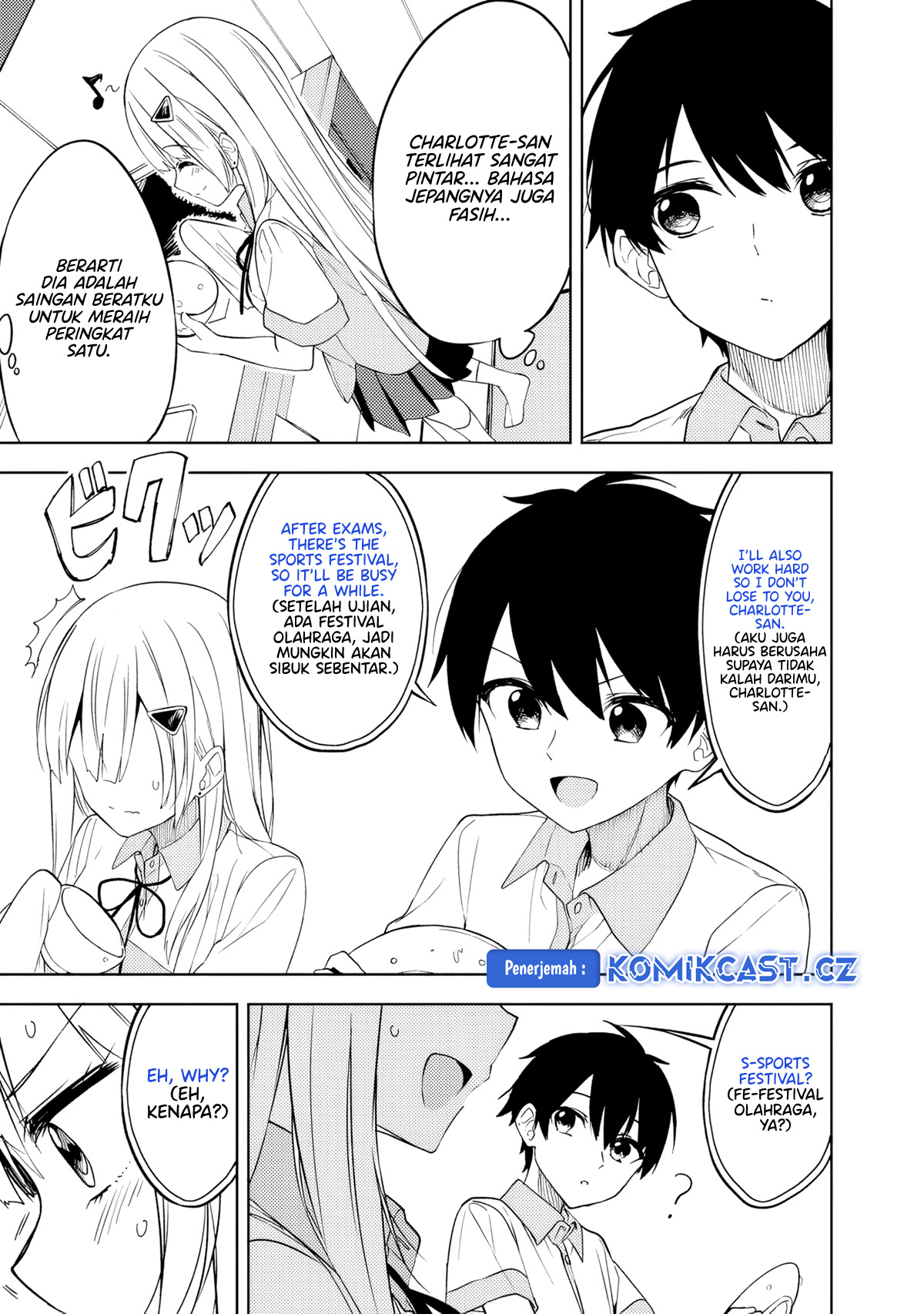 Maigo ni Natteita Youjo o Tasuketara, Otonari ni Sumu Bishoujo Ryuugakusei ga Ie ni Asobi ni Kuru You ni Natta Ken ni Tsuite Chapter 11 Gambar 14