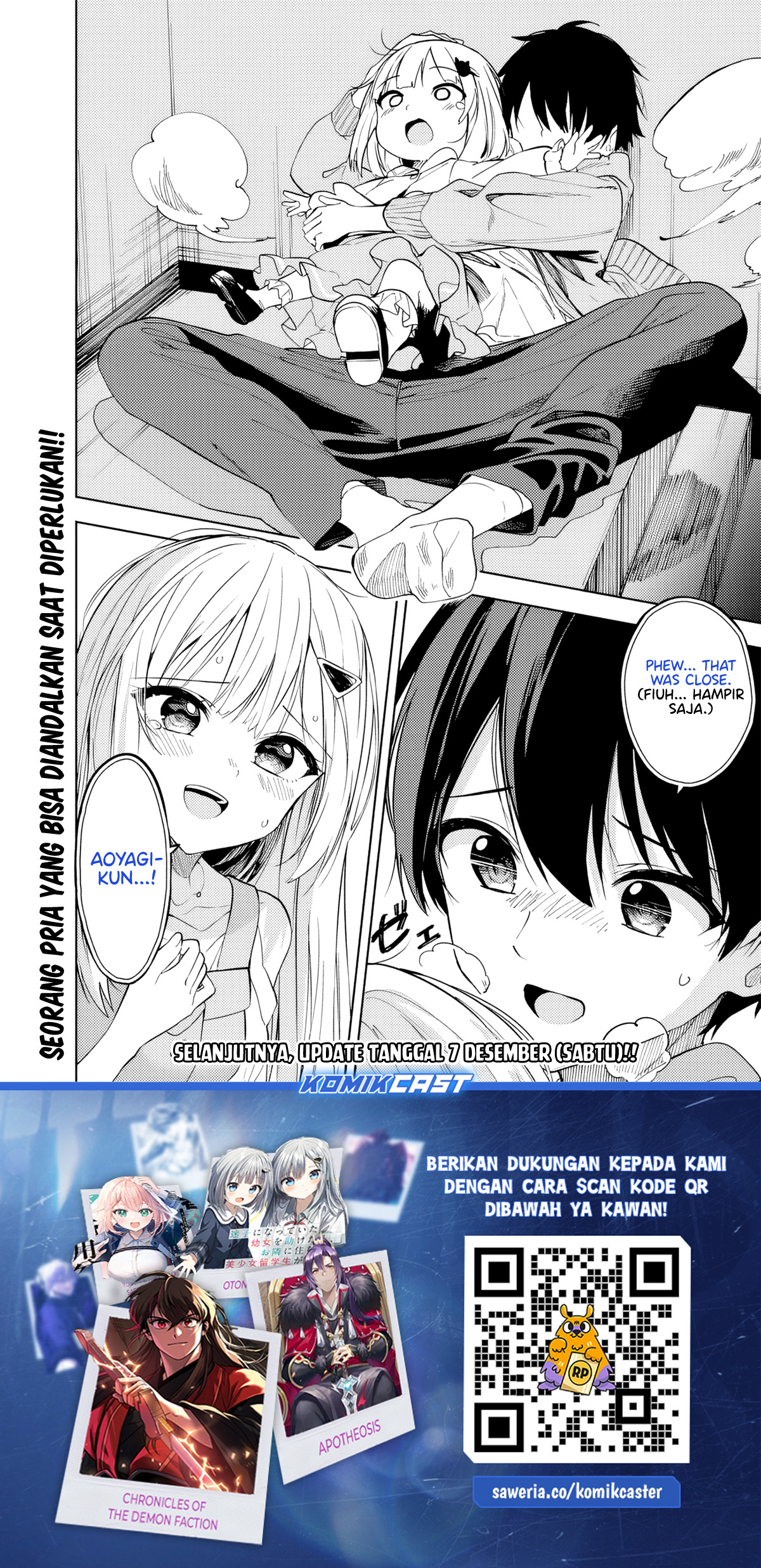 Maigo ni Natteita Youjo o Tasuketara, Otonari ni Sumu Bishoujo Ryuugakusei ga Ie ni Asobi ni Kuru You ni Natta Ken ni Tsuite Chapter 11 Gambar 23