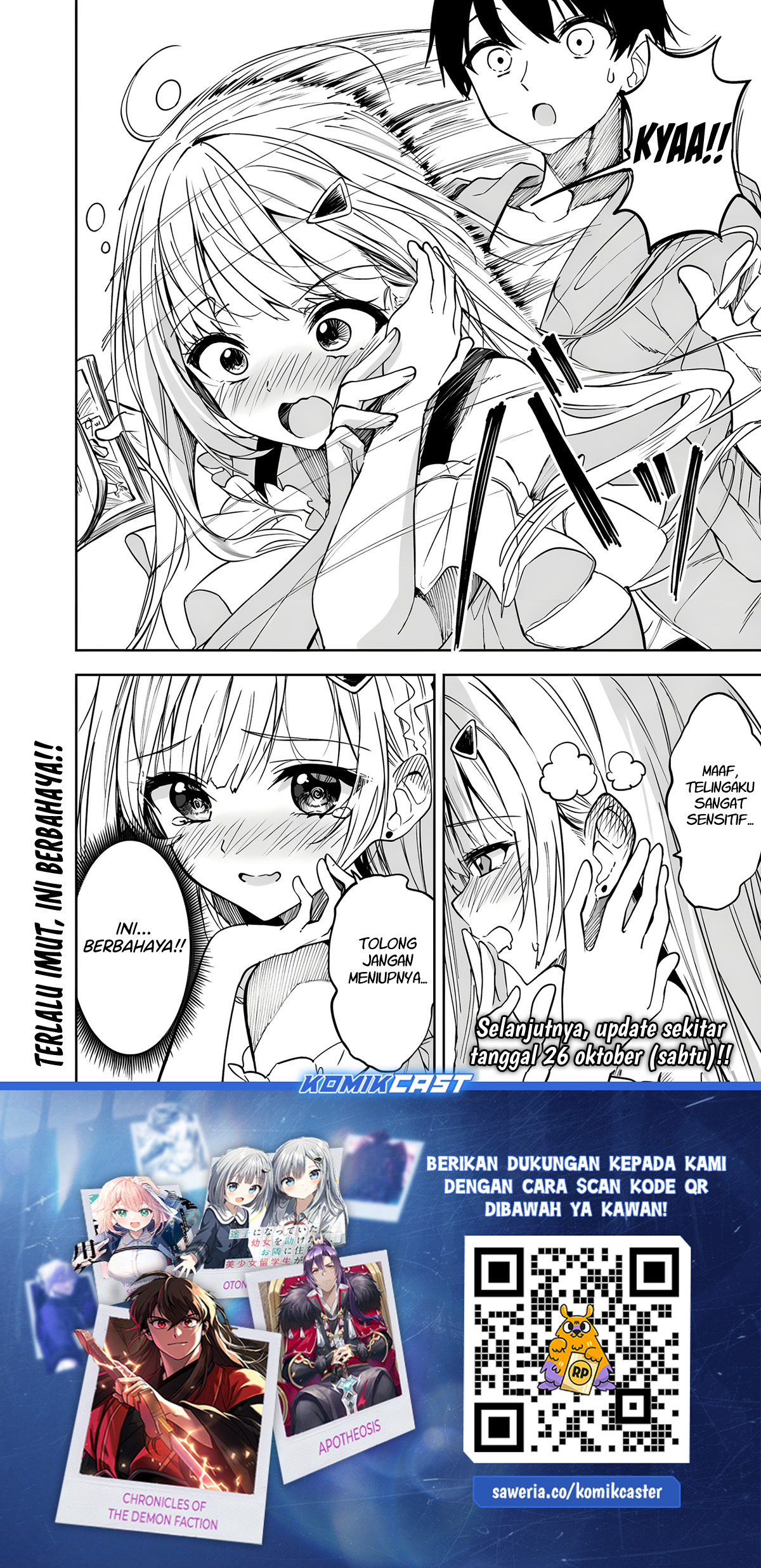 Maigo ni Natteita Youjo o Tasuketara, Otonari ni Sumu Bishoujo Ryuugakusei ga Ie ni Asobi ni Kuru You ni Natta Ken ni Tsuite Chapter 09 Gambar 25