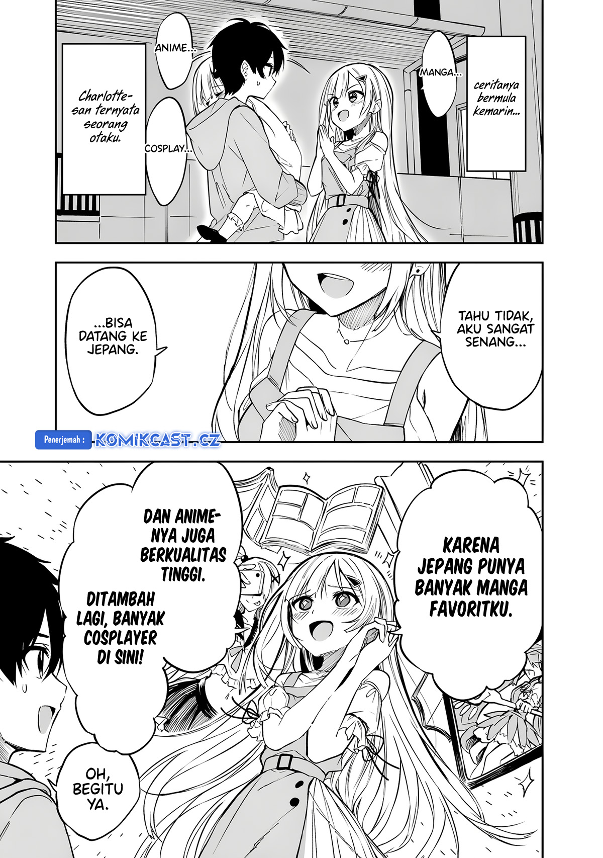 Maigo ni Natteita Youjo o Tasuketara, Otonari ni Sumu Bishoujo Ryuugakusei ga Ie ni Asobi ni Kuru You ni Natta Ken ni Tsuite Chapter 09 Gambar 4