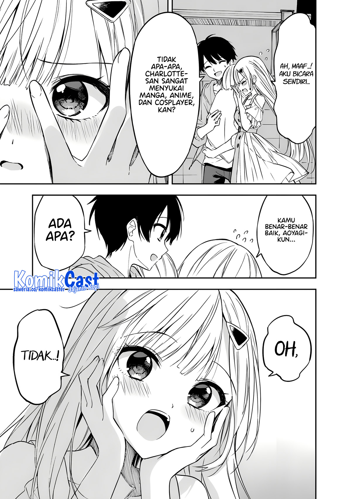 Maigo ni Natteita Youjo o Tasuketara, Otonari ni Sumu Bishoujo Ryuugakusei ga Ie ni Asobi ni Kuru You ni Natta Ken ni Tsuite Chapter 09 Gambar 6