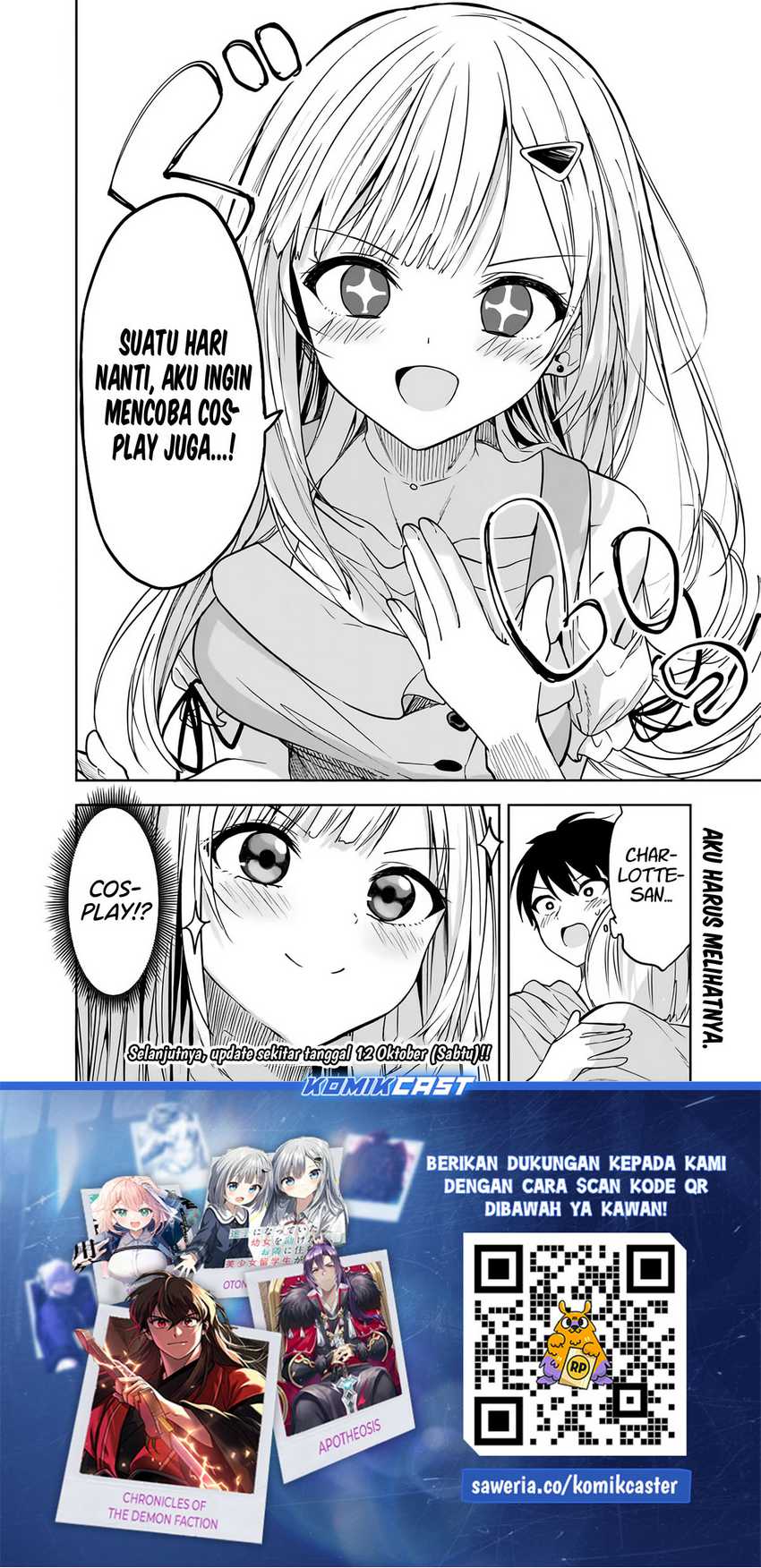 Maigo ni Natteita Youjo o Tasuketara, Otonari ni Sumu Bishoujo Ryuugakusei ga Ie ni Asobi ni Kuru You ni Natta Ken ni Tsuite Chapter 08 Gambar 23