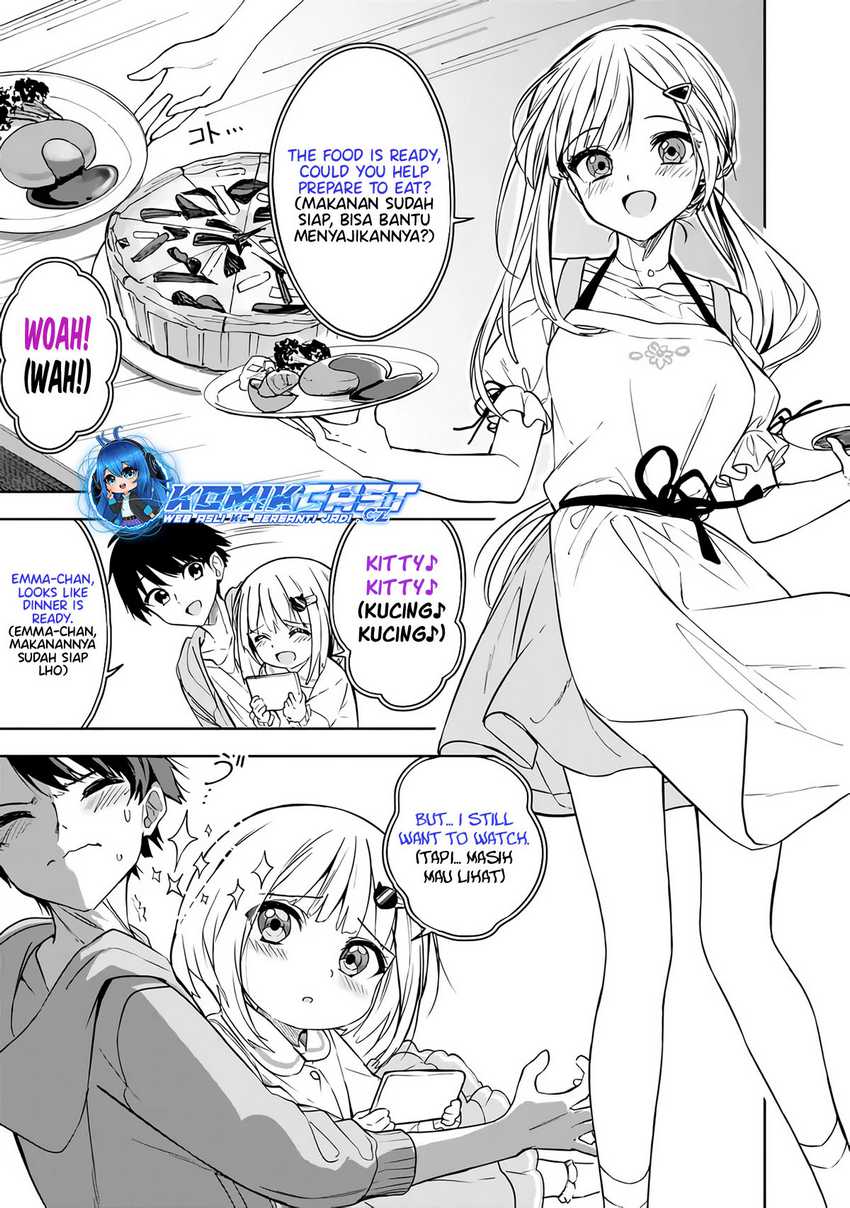 Maigo ni Natteita Youjo o Tasuketara, Otonari ni Sumu Bishoujo Ryuugakusei ga Ie ni Asobi ni Kuru You ni Natta Ken ni Tsuite Chapter 08 Gambar 4