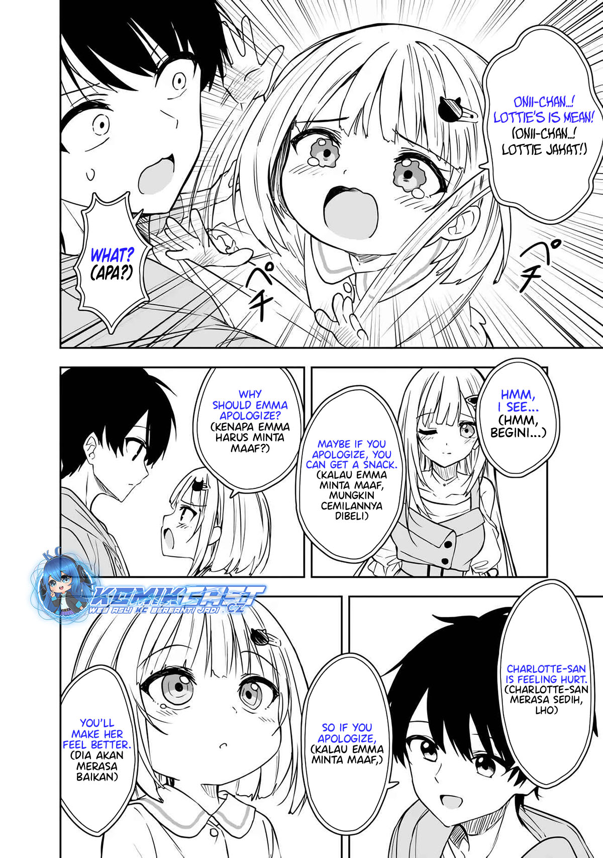 Maigo ni Natteita Youjo o Tasuketara, Otonari ni Sumu Bishoujo Ryuugakusei ga Ie ni Asobi ni Kuru You ni Natta Ken ni Tsuite Chapter 07 Gambar 13