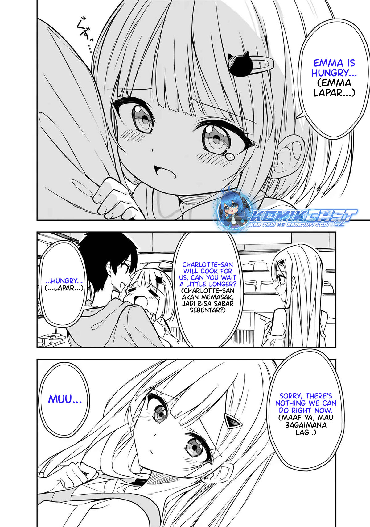 Maigo ni Natteita Youjo o Tasuketara, Otonari ni Sumu Bishoujo Ryuugakusei ga Ie ni Asobi ni Kuru You ni Natta Ken ni Tsuite Chapter 07 Gambar 17