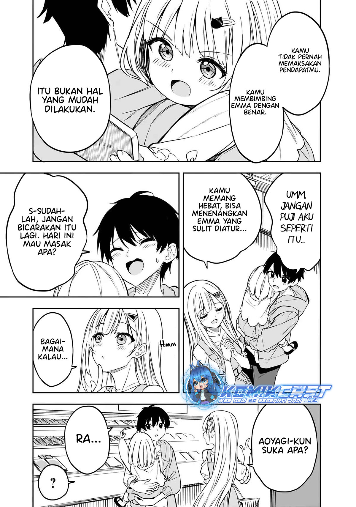 Maigo ni Natteita Youjo o Tasuketara, Otonari ni Sumu Bishoujo Ryuugakusei ga Ie ni Asobi ni Kuru You ni Natta Ken ni Tsuite Chapter 07 Gambar 22