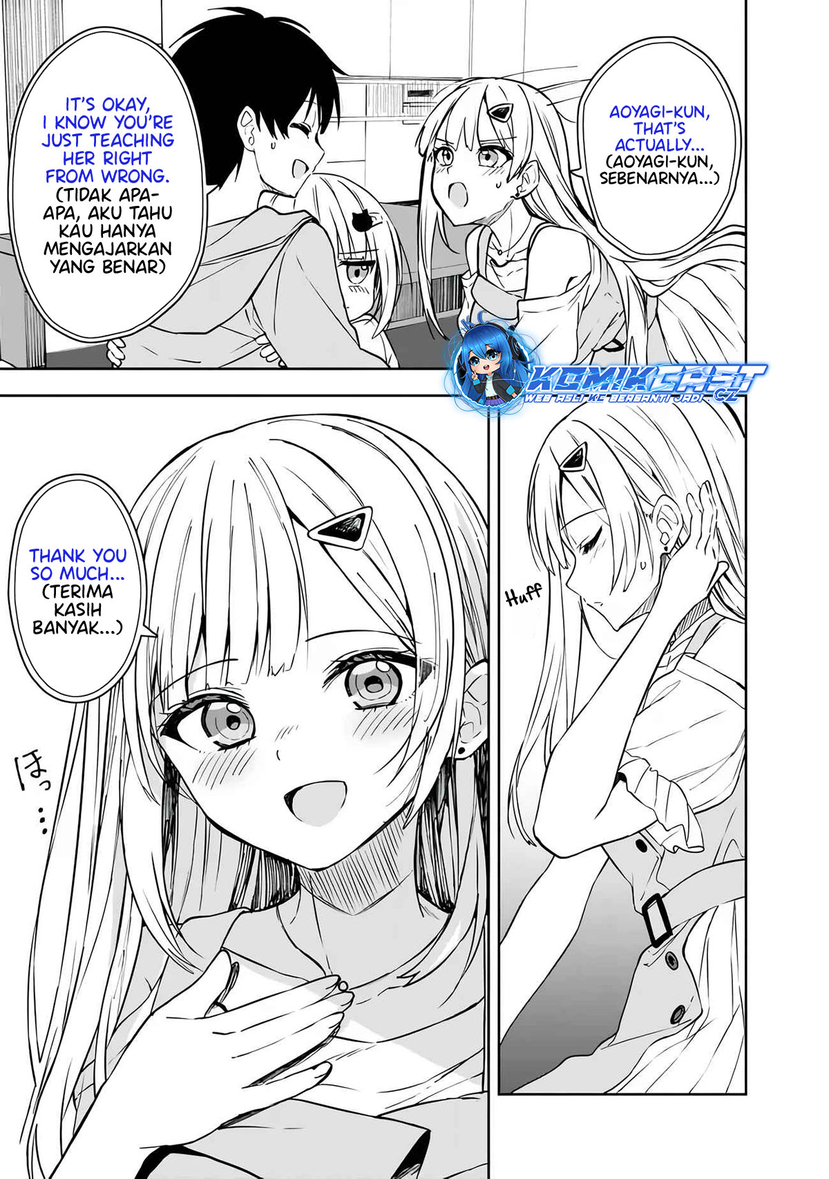 Maigo ni Natteita Youjo o Tasuketara, Otonari ni Sumu Bishoujo Ryuugakusei ga Ie ni Asobi ni Kuru You ni Natta Ken ni Tsuite Chapter 07 Gambar 6