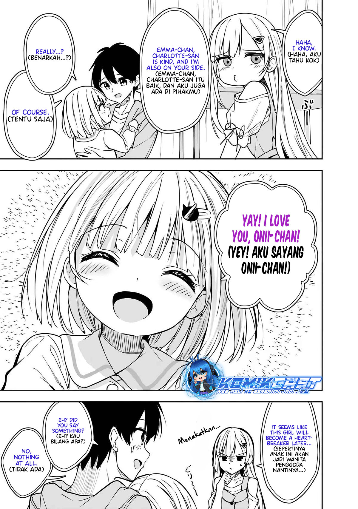 Maigo ni Natteita Youjo o Tasuketara, Otonari ni Sumu Bishoujo Ryuugakusei ga Ie ni Asobi ni Kuru You ni Natta Ken ni Tsuite Chapter 07 Gambar 8