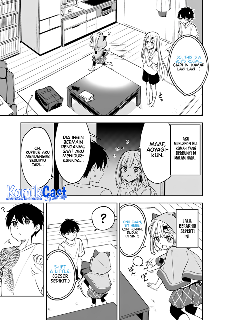 Maigo ni Natteita Youjo o Tasuketara, Otonari ni Sumu Bishoujo Ryuugakusei ga Ie ni Asobi ni Kuru You ni Natta Ken ni Tsuite Chapter 03 Gambar 4