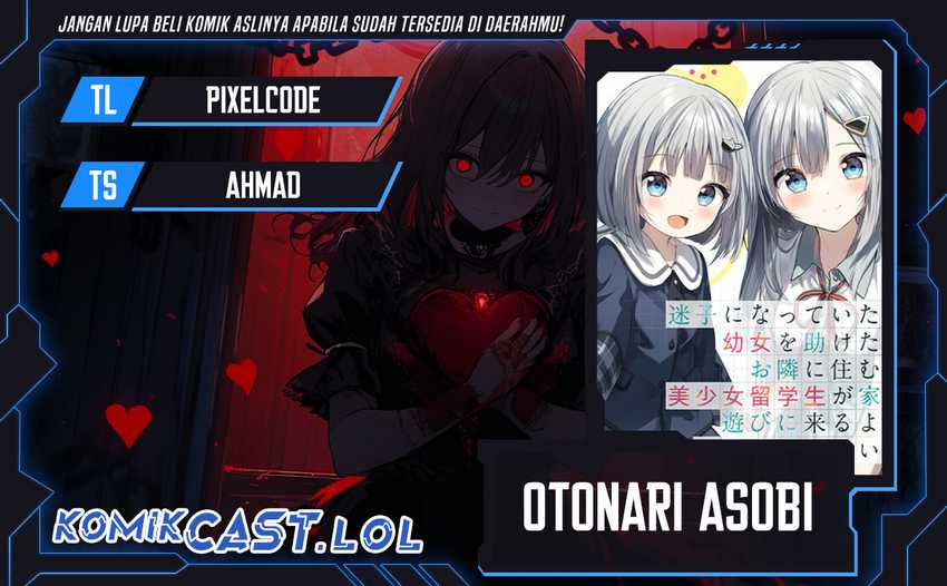 Baca Komik Maigo ni Natteita Youjo o Tasuketara, Otonari ni Sumu Bishoujo Ryuugakusei ga Ie ni Asobi ni Kuru You ni Natta Ken ni Tsuite Chapter 01 Gambar 1