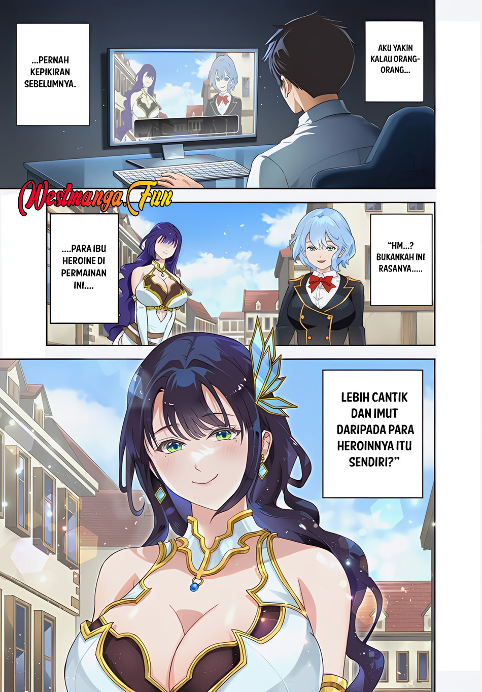 Baca Sono Akuyaku Kizoku, Mama Heroine ga Suki Sugiru ~Shinshi na Doryoku de Saikyou to Nari Fuguu na Oshi Chara Tasukemakuru~ Chapter 01 Gambar 2