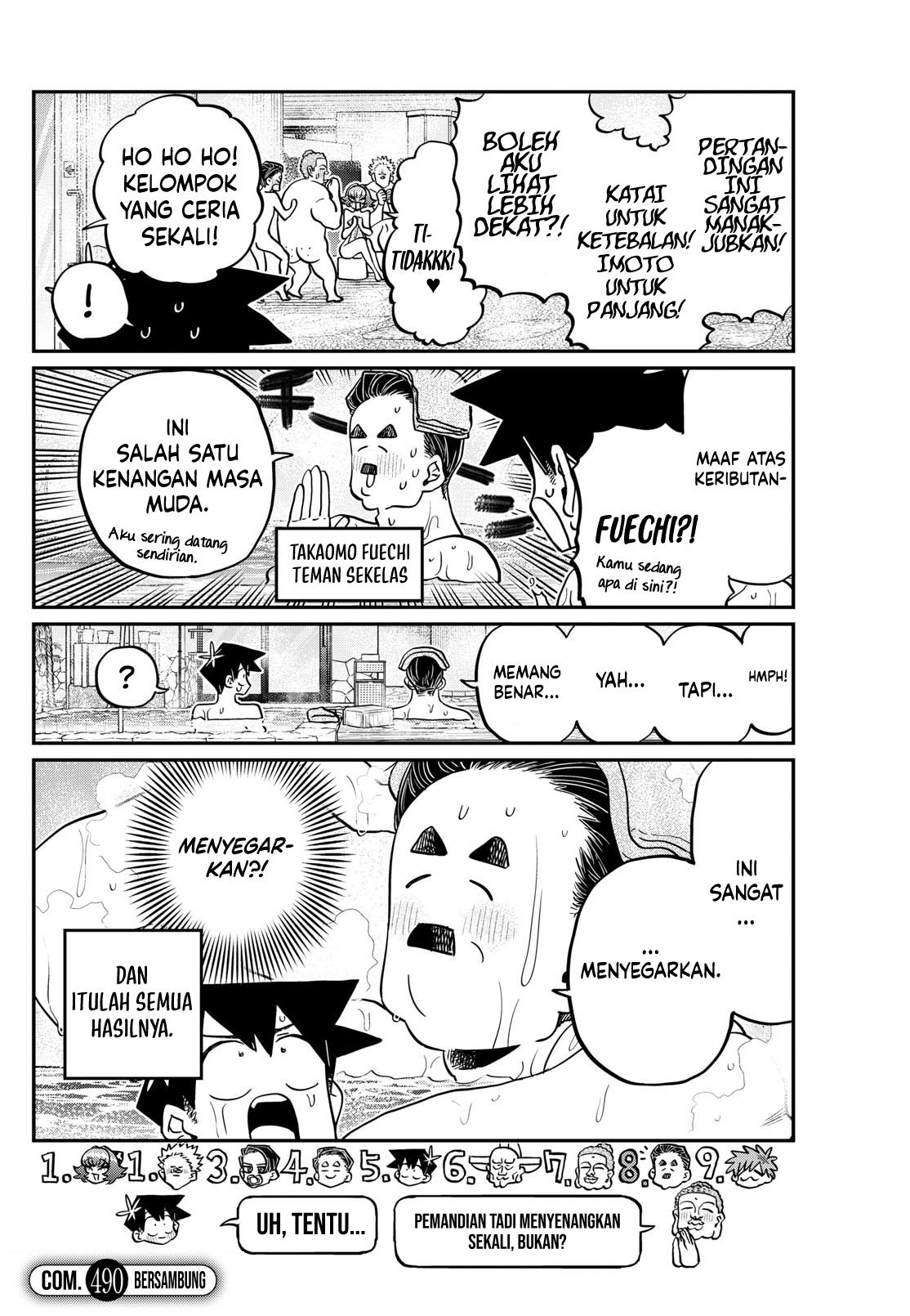 Komi-san wa Komyushou Desu Chapter 490 Gambar 10